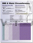 BMI & Waist Circumference Anatomical Chart